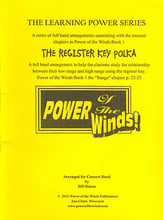 The Register Key Polka Concert Band sheet music cover